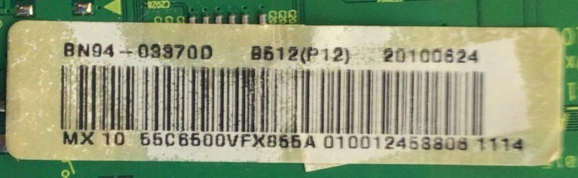 MAIN PARA TV SAMSUNG / NUMERO DE PARTE BN94-03370D / BN41-01438B / PANEL T550FBE2-DB / MODELO UN55C6500 / UN55C6500VFXZA CN02 - Imagen 2